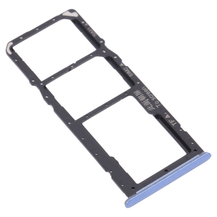 For OPPO Realme 7 5G RMX2111  SIM Card Tray + SIM Card Tray + Micro SD Card Tray, For OPPO Realme 7 5G