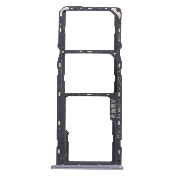For OPPO Realme C3 RMX2027, RMX2020, RMX2021  SIM Card Tray + SIM Card Tray + Micro SD Card Tray, For OPPO Realme C3