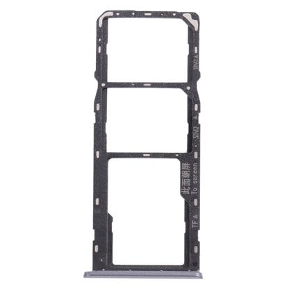 For OPPO Realme C3 RMX2027, RMX2020, RMX2021  SIM Card Tray + SIM Card Tray + Micro SD Card Tray, For OPPO Realme C3