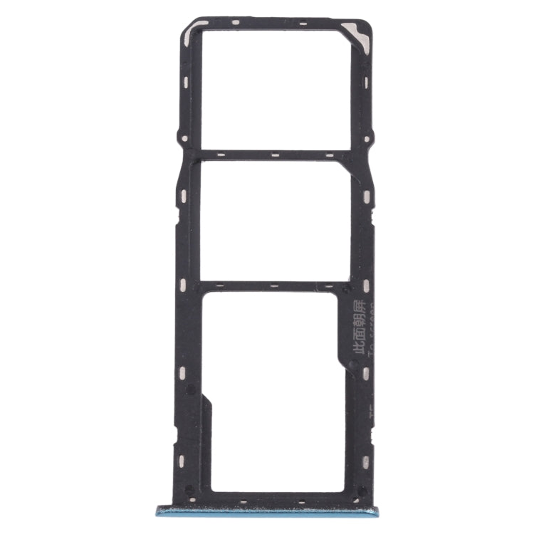 For OPPO Realme C3 RMX2027, RMX2020, RMX2021  SIM Card Tray + SIM Card Tray + Micro SD Card Tray, For OPPO Realme C3