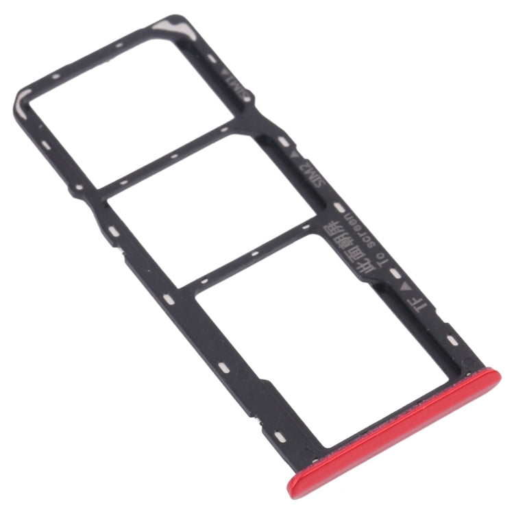 For OPPO Realme C3 RMX2027, RMX2020, RMX2021  SIM Card Tray + SIM Card Tray + Micro SD Card Tray, For OPPO Realme C3
