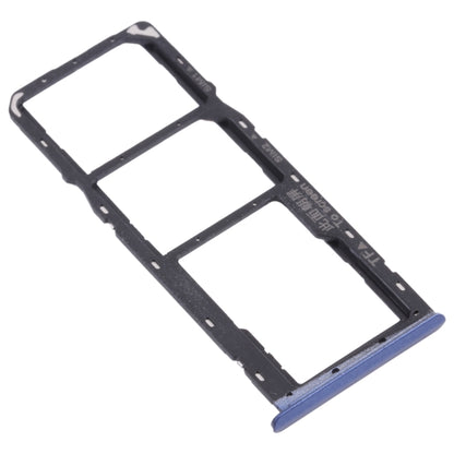 For OPPO Realme C15 RMX2180  SIM Card Tray + SIM Card Tray + Micro SD Card Tray, For OPPO Realme C15