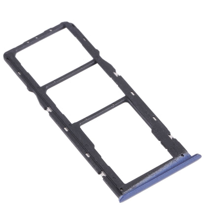 For OPPO Realme C15 RMX2180  SIM Card Tray + SIM Card Tray + Micro SD Card Tray, For OPPO Realme C15