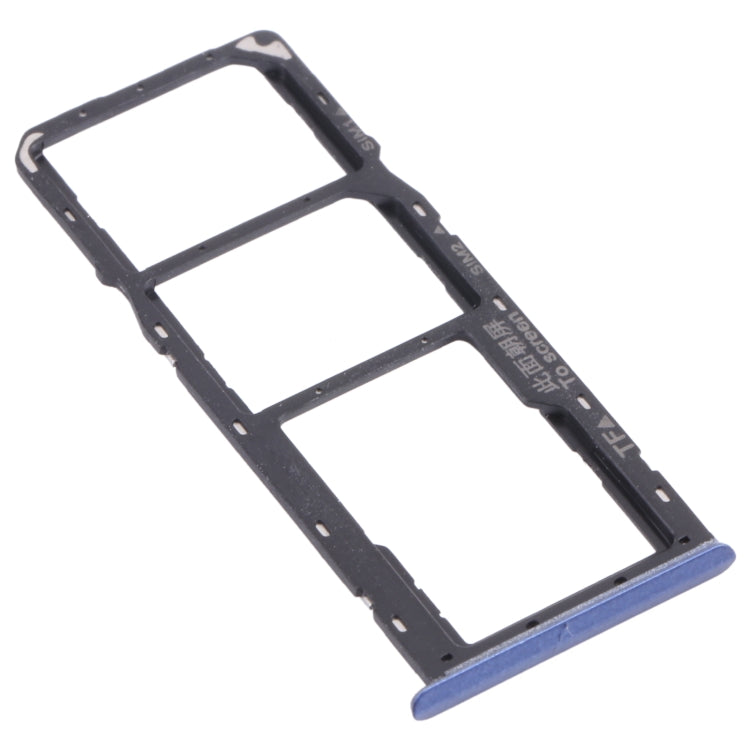 For OPPO Realme 7 (Global)  SIM Card Tray + SIM Card Tray + Micro SD Card Tray, For OPPO Realme 7 (Global)