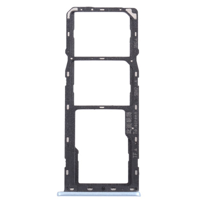 For OPPO A15 CPH2185  SIM Card Tray + SIM Card Tray + Micro SD Card Tray, For OPPO A15
