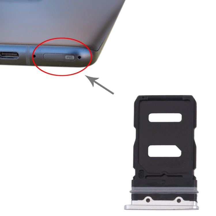 SIM Card Tray + SIM Card Tray for Asus Zenfone 8 ZS590KS, For Asus Zenfone 8 ZS590KS