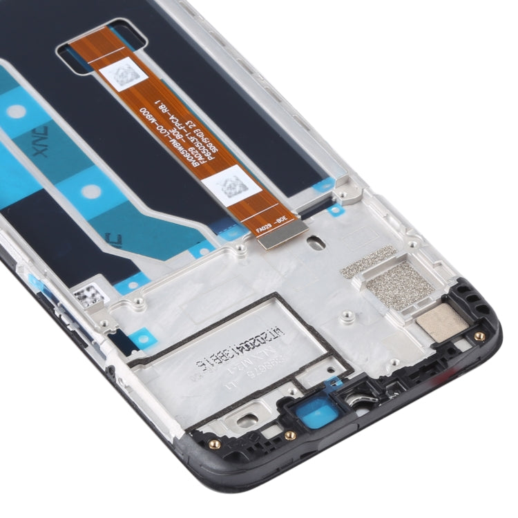 LCD Screen and Digitizer Full Assembly With Frame for OPPO Realme Narzo 10 / Realme 6i RMX2040, For OPPO Realme 6i