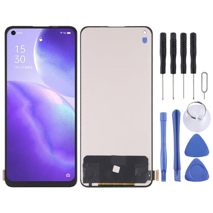 TFT Material LCD Screen and Digitizer Full Assembly for OPPO Reno5 5G / Reno5 4G / K9 / Realme Q3 Pro / Realme GT Neo, Not Supporting Fingerprint Identification, For OPPO Reno5 5G / Reno5 4G (TFT)