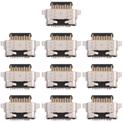 10 PCS Charging Port Connector for Lenovo Z6, For Lenovo Z6