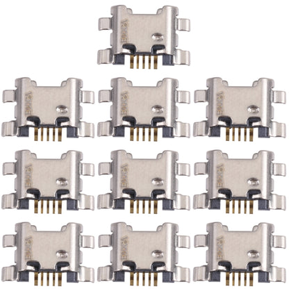 10 PCS Charging Port Connector for Honor 8X Max, For Honor 8X Max