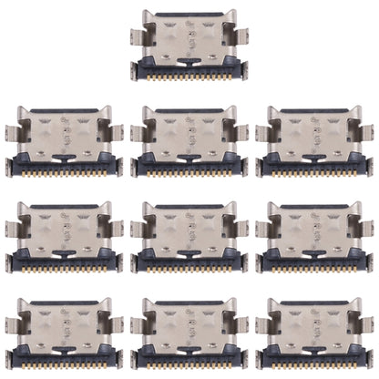 10 PCS Charging Port Connector for Honor X10 Max 5G, For Honor X10 Max 5G