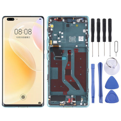 LCD Screen and Digitizer Full Assembly With Frame for Huawei Nova 8 Pro 5G, For Huawei Nova 8 Pro 5G