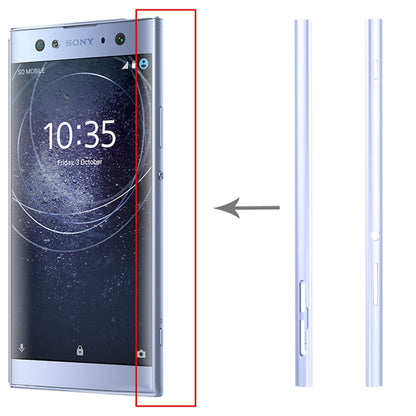1 Pair Metal Side Part Sidebar For Sony Xperia XA2 Ultra, For Sony Xperia XA2 Ultra(Blue), For Sony Xperia XA2 Ultra