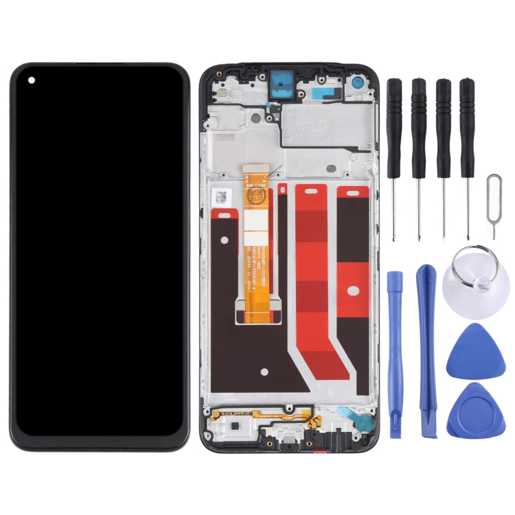 Original LCD Screen and Digitizer Full Assembly With Frame for OPPO A33 (2020) CPH2137, For OPPO A33 (2020)