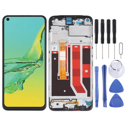 Original LCD Screen and Digitizer Full Assembly With Frame for OPPO A33 (2020) CPH2137, For OPPO A33 (2020)
