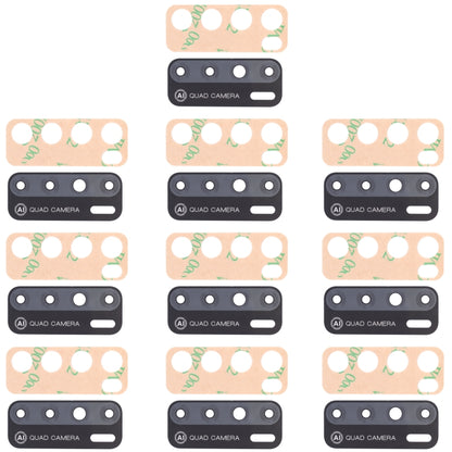 For Tecno Pouvoir 4 / 4 Pro LC7 10pcs Back Camera Lens, For Tecno Pouvoir 4 / 4 Pro