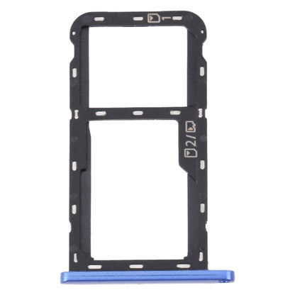 For ZTE Blade A52 SIM Card Tray + SIM Card Tray / Micro SD Card Tray, For ZTE Blade A52