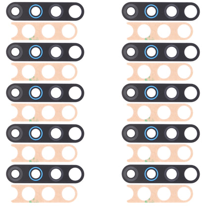 For Tecno Camon 12 CC7s 10pcs Back Camera Lens, For Tecno Camon 12