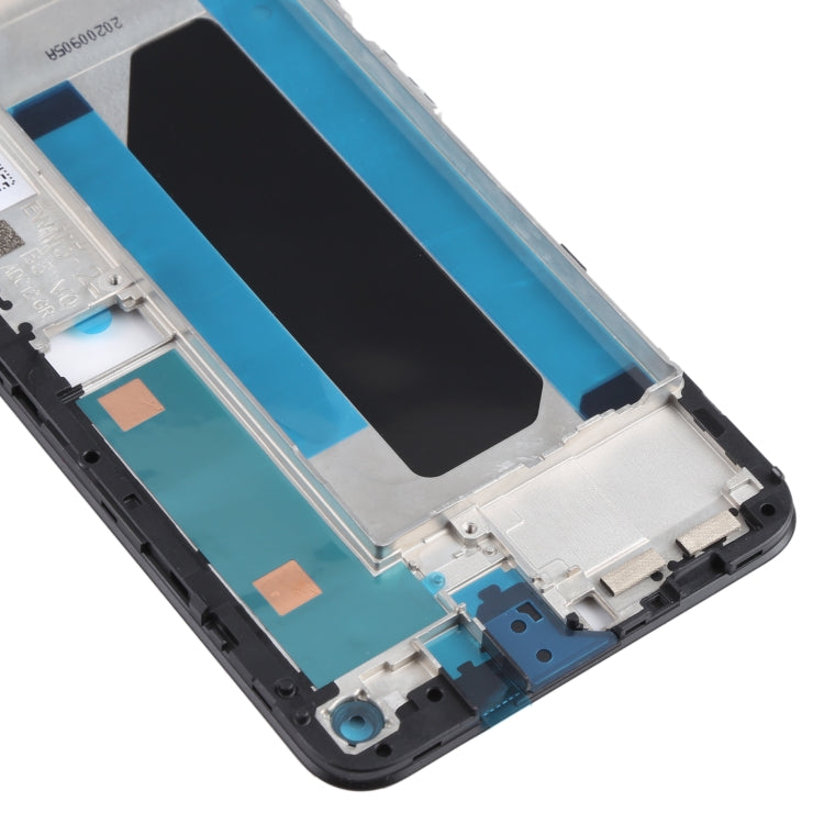 For Google Pixel 7 Front Housing LCD Frame Bezel Plate, For Google Pixel 4a 5G