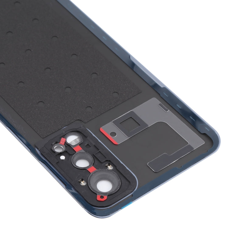 For OnePlus Nord 2 Battery Back Cover with Camera Lens Frame, For OnePlus Nord 2