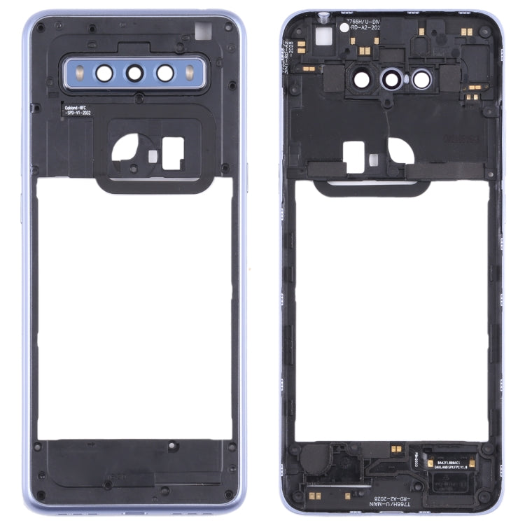 Original Middle Frame Bezel Plate for TCL 10 SE T766H_EEA, For TCL 10 SE (Original)