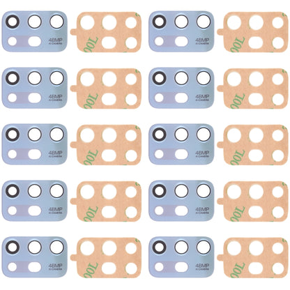 10 PCS Back Camera Lens for Motorola Moto G20 XT2128-1 XT2128-2, For Motorola Moto G20