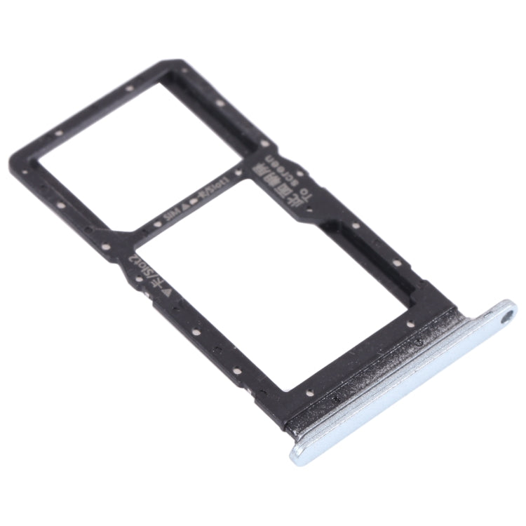 SIM Card Tray + SIM Card Tray / Micro SD Card Tray for Honor play 5T, For Honor play 5T