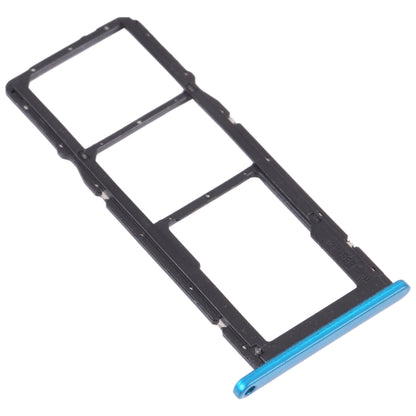 SIM Card Tray + SIM Card Tray + Micro SD Card Tray for Honor 9A, For Honor 9A
