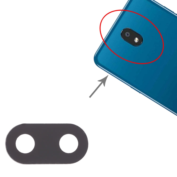 10 PCS Back Camera Lens for LG K30 (2019) LM-X320EMW, LMX320EMW, LMX320ZMW, LM-X320ZMW, For LG K30 (2019)