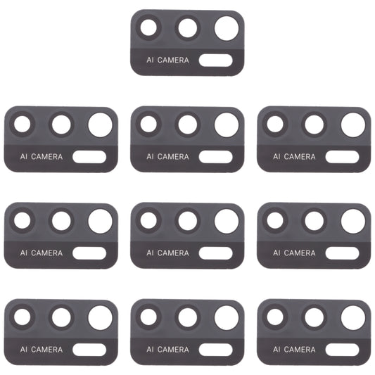 10 PCS Back Camera Lens for ZTE Blade A7s 2020, For ZTE Blade A7s 2020