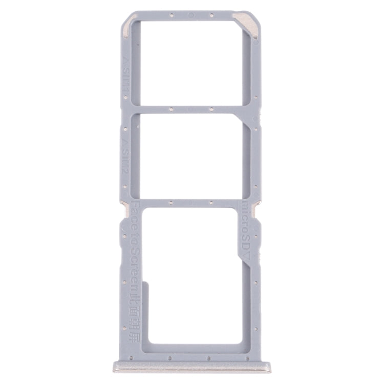 For OPPO A54S CPH2273  SIM Card Tray + SIM Card Tray + Micro SD Card Tray, For OPPO A54S