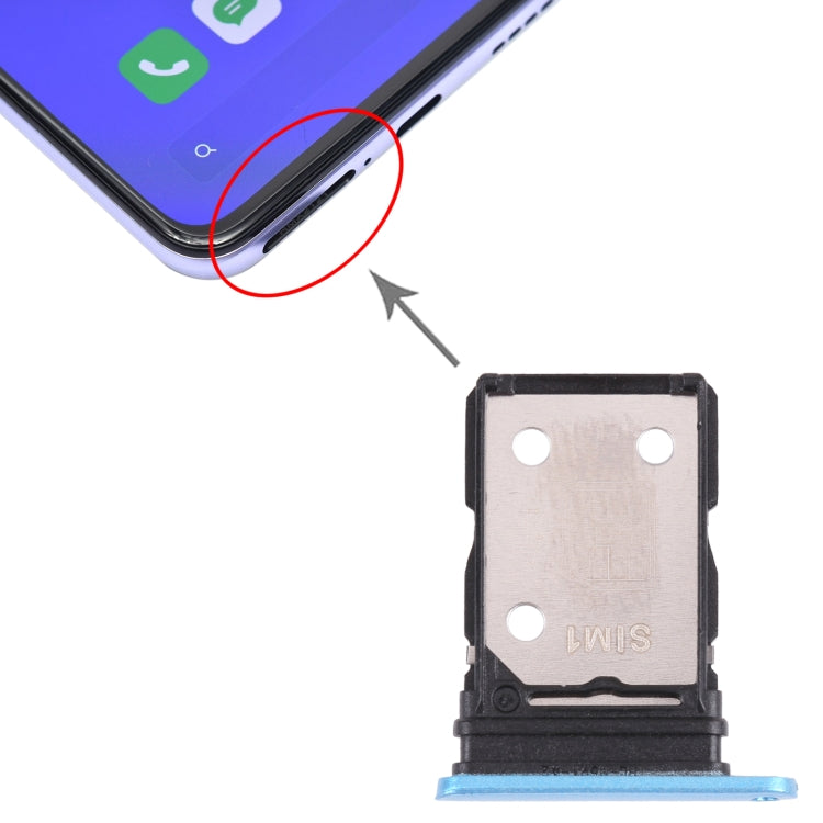 For OPPO Realme X7 Pro RMX2121 RMX2111  SIM Card Tray + SIM Card Tray, For OPPO Realme X7 Pro