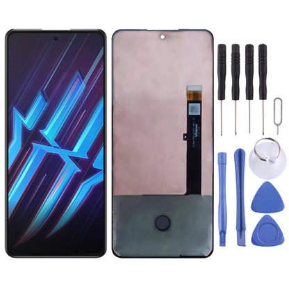 AMOLED Material LCD Screen and Digitizer Full Assembly for ZTE Nubia RedMagic 6R NX666J, For ZTE Nubia RedMagic 6R(AMOLED)