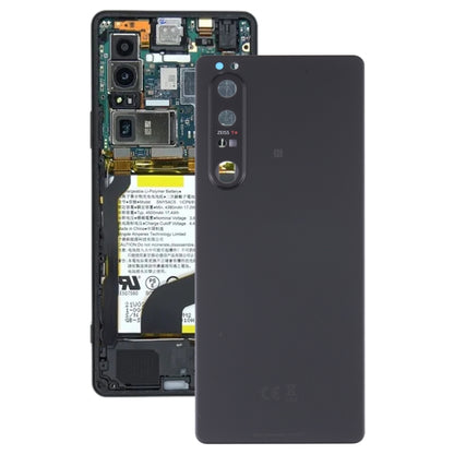 Original Battery Back Cover with Camera Lens Frame for Sony Xperia 1 III, For Sony Xperia 1 III, For Sony Xperia 1 III(Original)