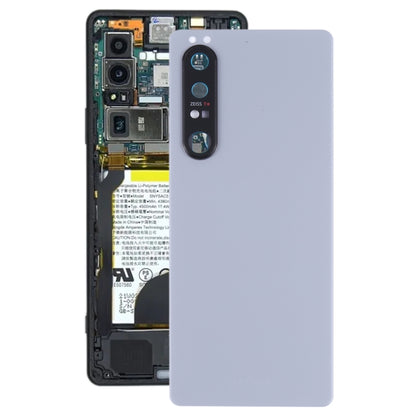 Original Battery Back Cover with Camera Lens Frame for Sony Xperia 1 III, For Sony Xperia 1 III, For Sony Xperia 1 III(Original)