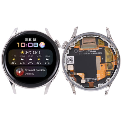 Original LCD Screen and Digitizer Full Assembly With Frame for Huawei Watch 3, For Huawei Watch 3(Black), For Huawei Watch 3(Silver)