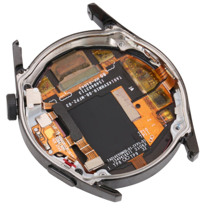 Dual Cable Edition Original LCD Screen and Digitizer Full Assembly With Frame for Huawei Watch GT 3 46mm JPT-B19, For Huawei Watch GT 3 46mm(Black), For Huawei Watch GT 3 46mm(Silver)