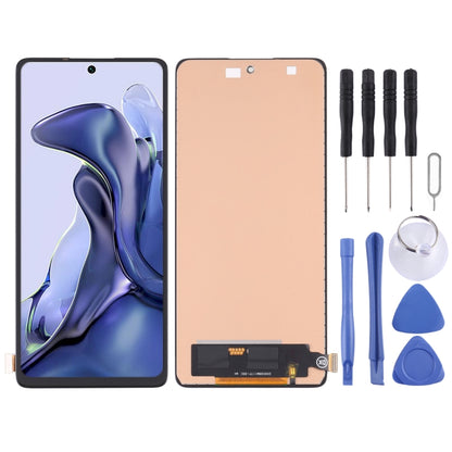 TFT Material LCD Screen and Digitizer Full Assembly for Xiaomi 11T, For Xiaomi 11T(TFT)