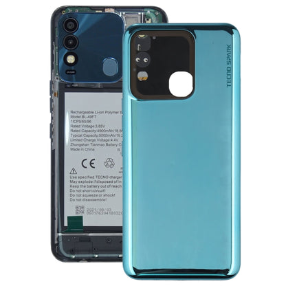 For Tenco Spark 8T KG6p Original Battery Back Cover, For Tenco Spark 8T(Green), For Tenco Spark 8T