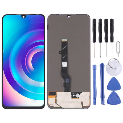 Original AMOLED Material LCD Screen and Digitizer Full Assembly for TCL 30/30+/30 5G T676H T676K T676J T776H, For TCL 30/30+/30 5G(Original)