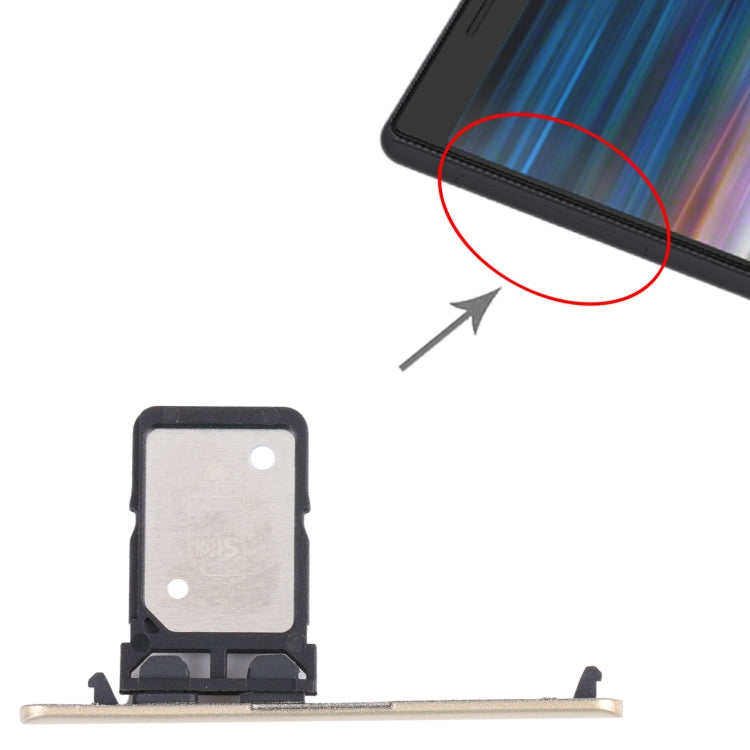 SIM Card Tray for Sony Xperia 10 Plus, For Sony Xperia 10 Plus