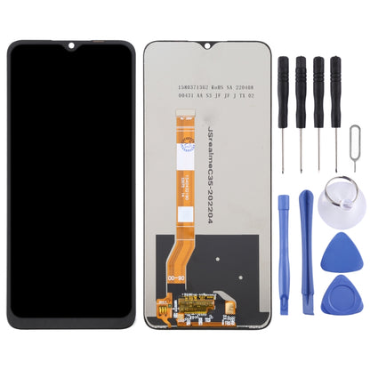 LCD Screen and Digitizer Full Assembly For OPPO Realme C35, For Realme C35