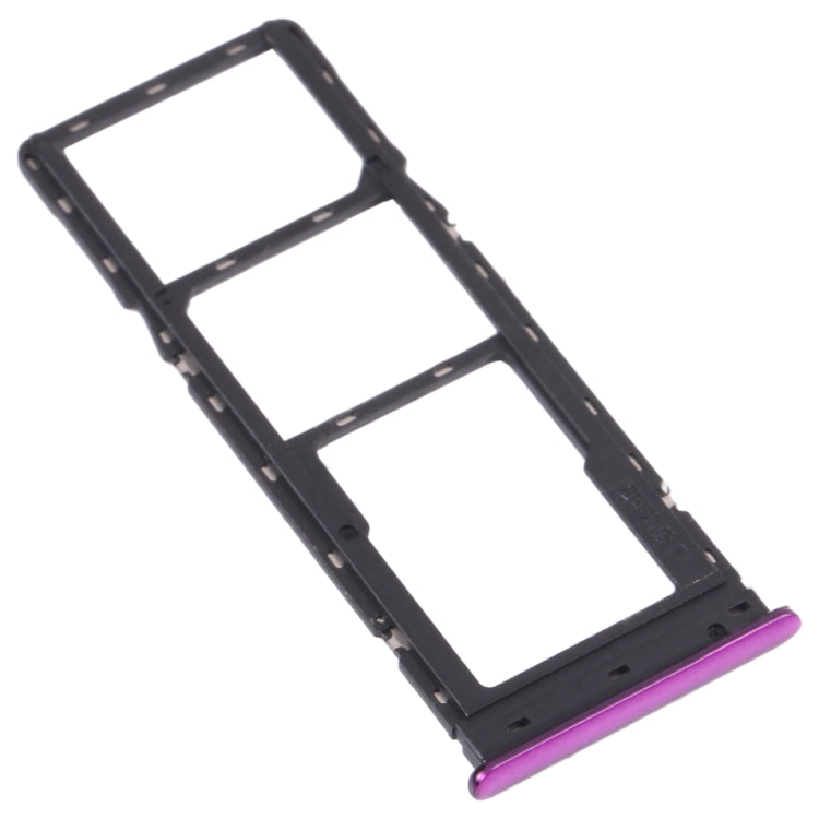 For Infinix S4 X626 SIM Card Tray + SIM Card Tray + Micro SD Card Tray, For Infinix S4
