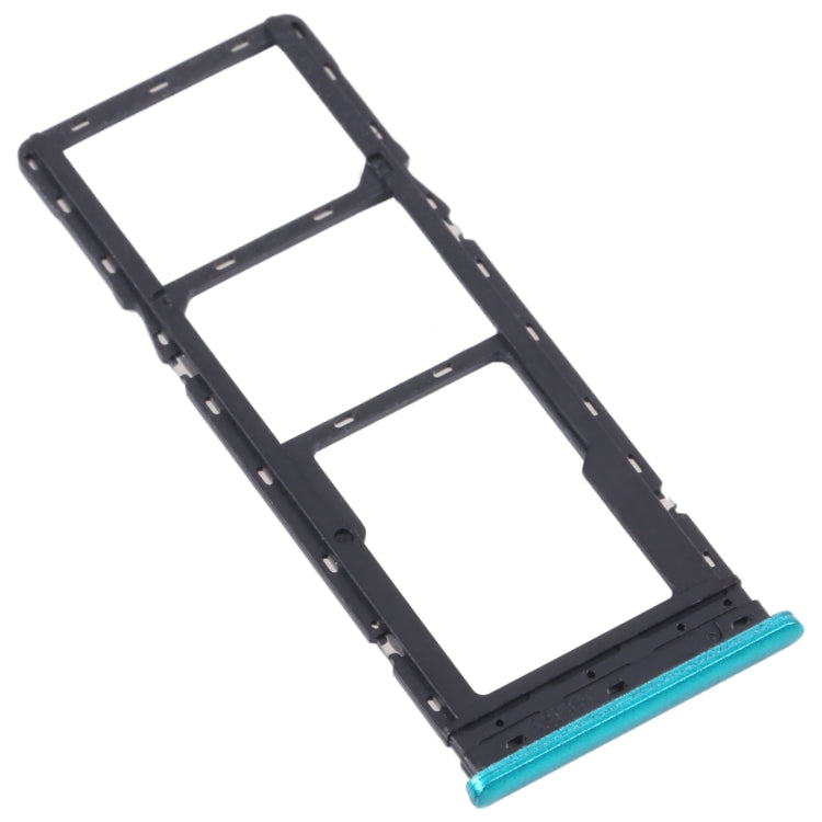 For Infinix Zero 8 X687 SIM Card Tray + SIM Card Tray + Micro SD Card Tray, For Infinix Zero 8