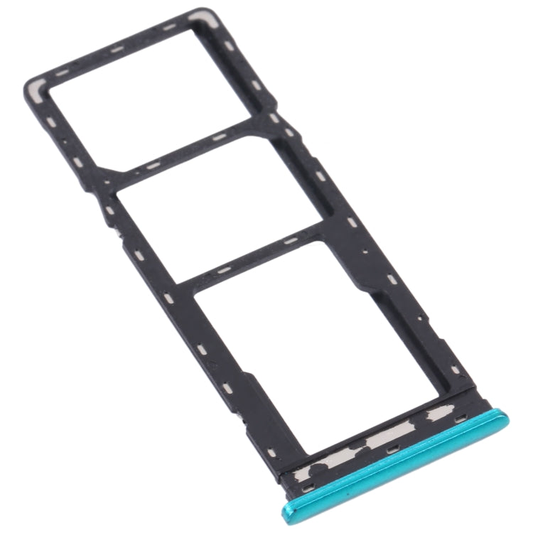 For Infinix Zero 8 X687 SIM Card Tray + SIM Card Tray + Micro SD Card Tray, For Infinix Zero 8