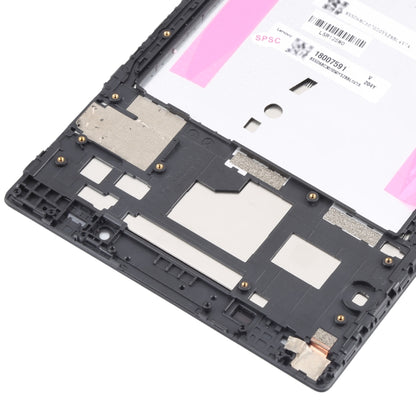 LCD Screen and Digitizer Full Assembly with Frame For Lenovo Tab3 8 Plus TB-8703X TB-8703 TB-8703F TB-8703N, For Lenovo Tab3 8 Plus