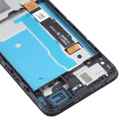 LCD Screen and Digitizer Full Assembly with Frame for TCL 20 R 5G, For TCL 20 R 5G
