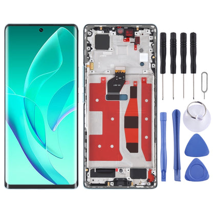 Original LCD Screen and Digitizer Full Assembly with Frame for Honor 60, For Honor 60 (OLED), For Honor 60