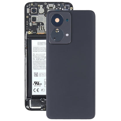 For OnePlus Nord 2T Battery Back Cover with Camera Lens Frame, For OnePlus Nord 2T (with Camera Lens Frame)