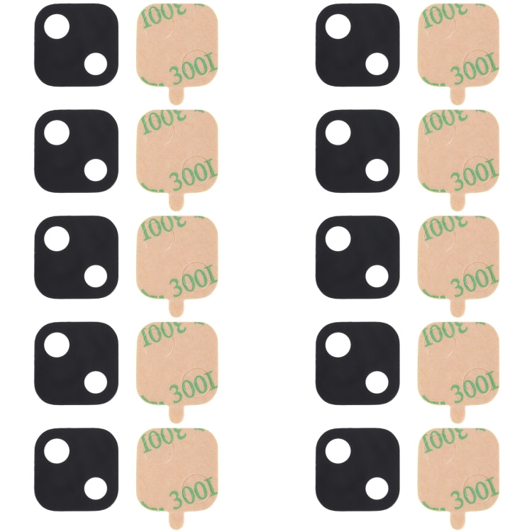 For Google Pixel 4a 4G 10 PCS Back Camera Lens, For Google Pixel 4a (10pcs)